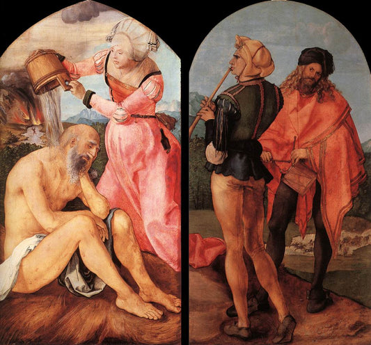 Retable Jabach - Albrecht Dürer - Reproductions de tableaux et peintures haut de gamme