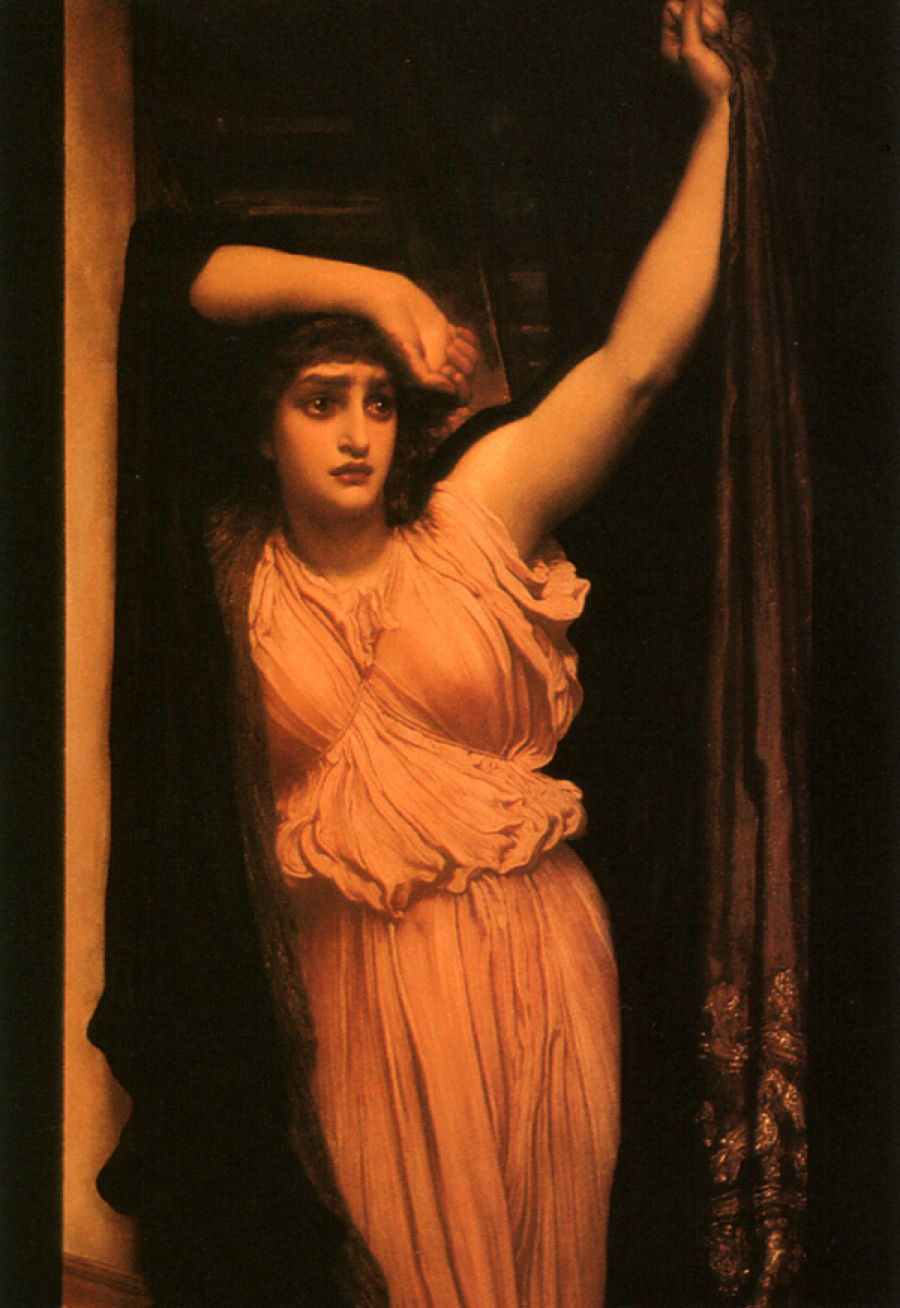 La dernière montre du héros - Frederic Leighton - Reproductions de tableaux et peintures haut de gamme