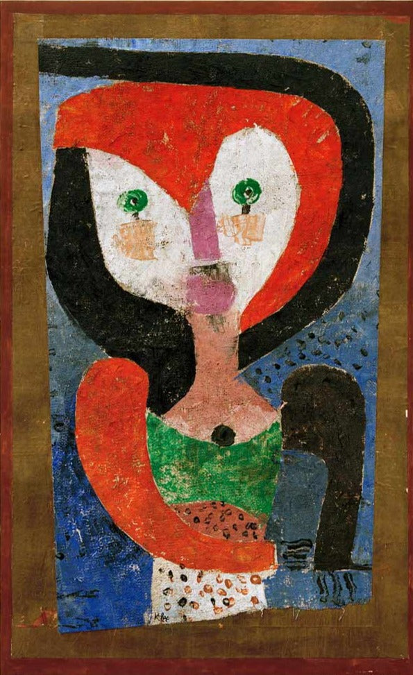 Fille de Saxe, 1922 - Paul Klee - Reproductions de tableaux et peintures haut de gamme