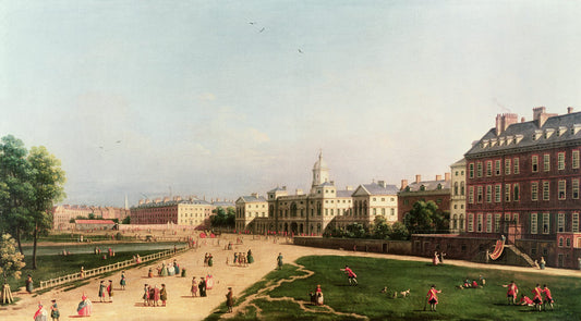 New Horse Guards depuis St. James's Park - Giovanni Antonio Canal - Reproductions de tableaux et peintures haut de gamme