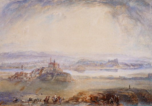 Mossoul dans le Tigre - William Turner - Reproductions de tableaux et peintures haut de gamme