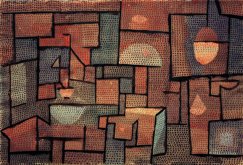 Chambre nord - Paul Klee - Reproductions de tableaux et peintures haut de gamme