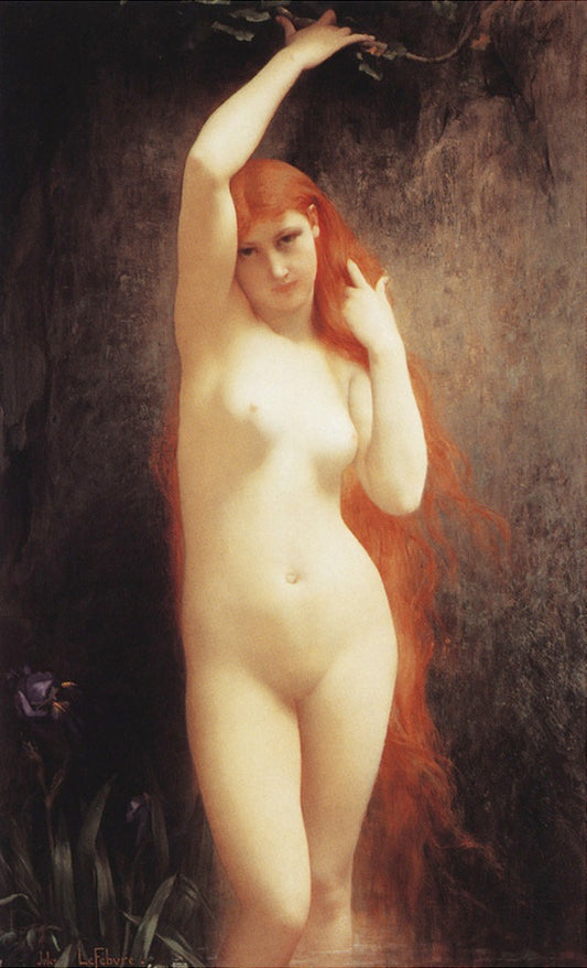 Ondine, 1882 - Jules Lefebvre - Reproductions de tableaux et peintures haut de gamme