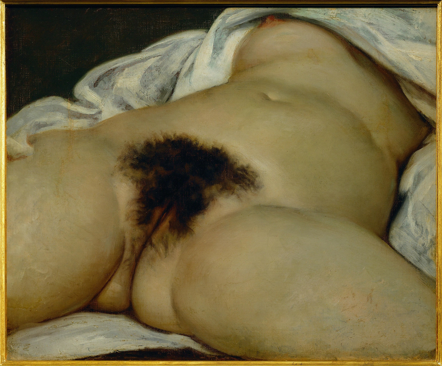 L'Origine du monde - Gustave Courbet - Reproductions de tableaux et peintures haut de gamme