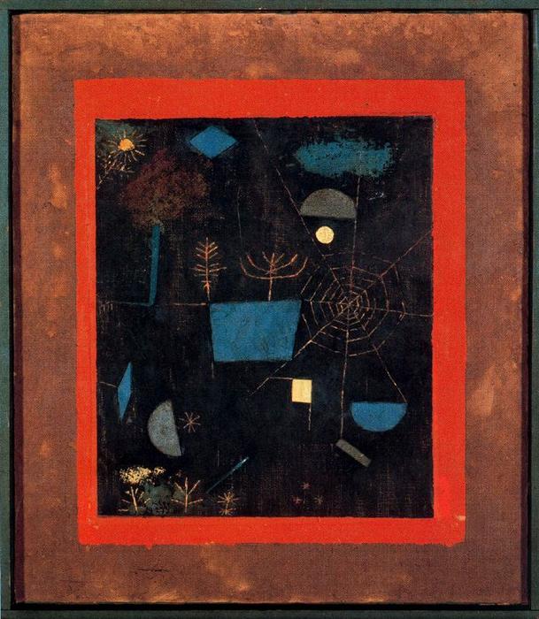 Toile d'araignée, 1927 - Paul Klee - Reproductions de tableaux et peintures haut de gamme