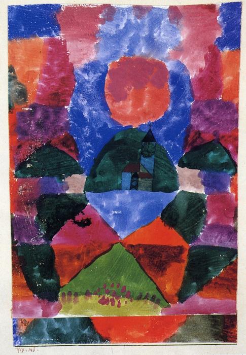 Impression du Tegernsee - Paul Klee - Reproductions de tableaux et peintures haut de gamme