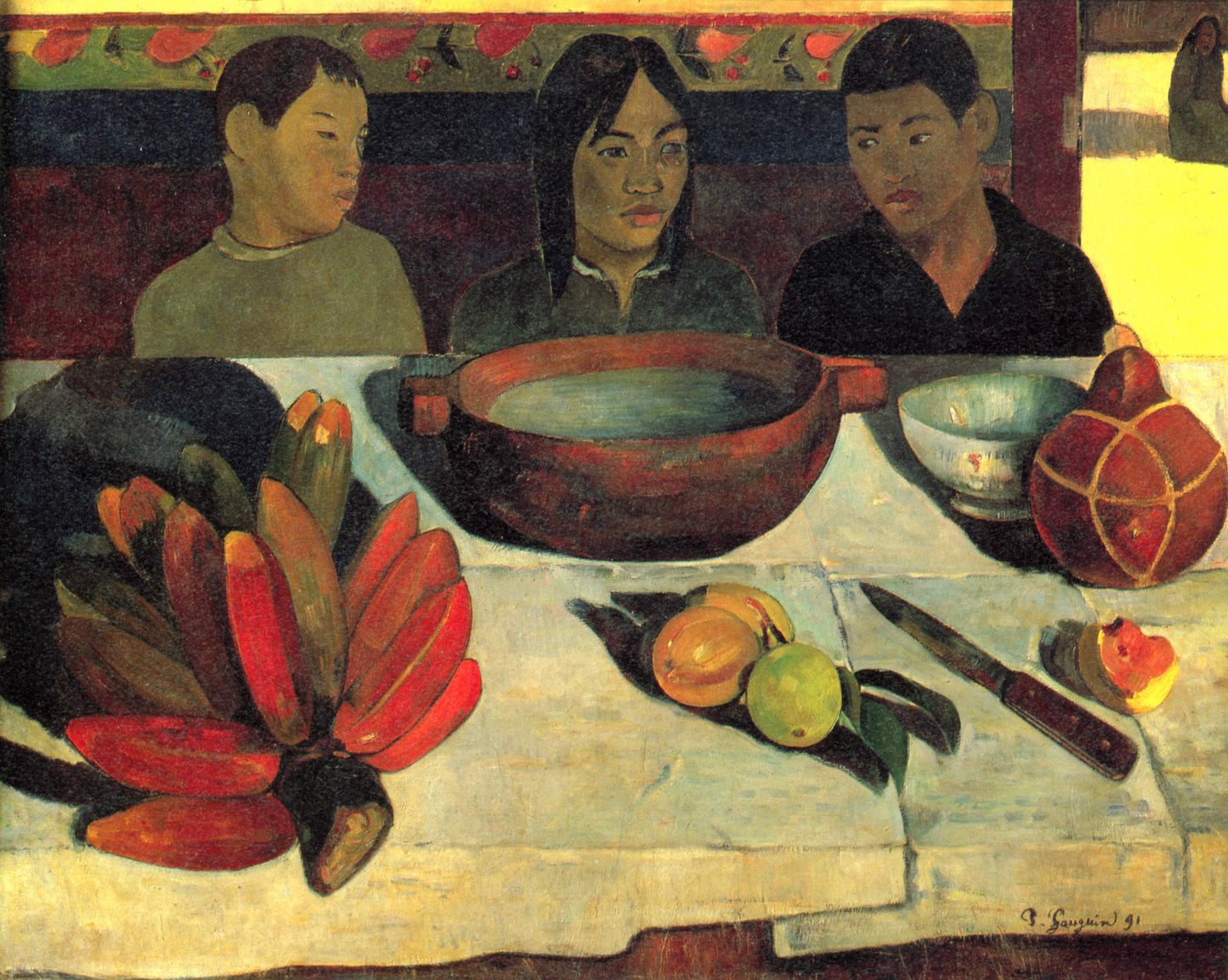 La farine - Paul Gauguin - Reproductions de tableaux et peintures haut de gamme