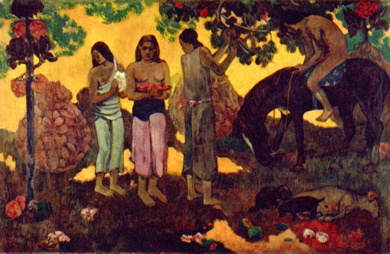 Rupe Rupe (la cueillette de fruits) - Paul Gauguin - Reproductions de tableaux et peintures haut de gamme