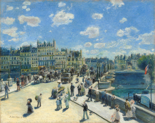 Le Pont-Neuf - Pierre-Auguste Renoir - Reproductions de tableaux et peintures haut de gamme