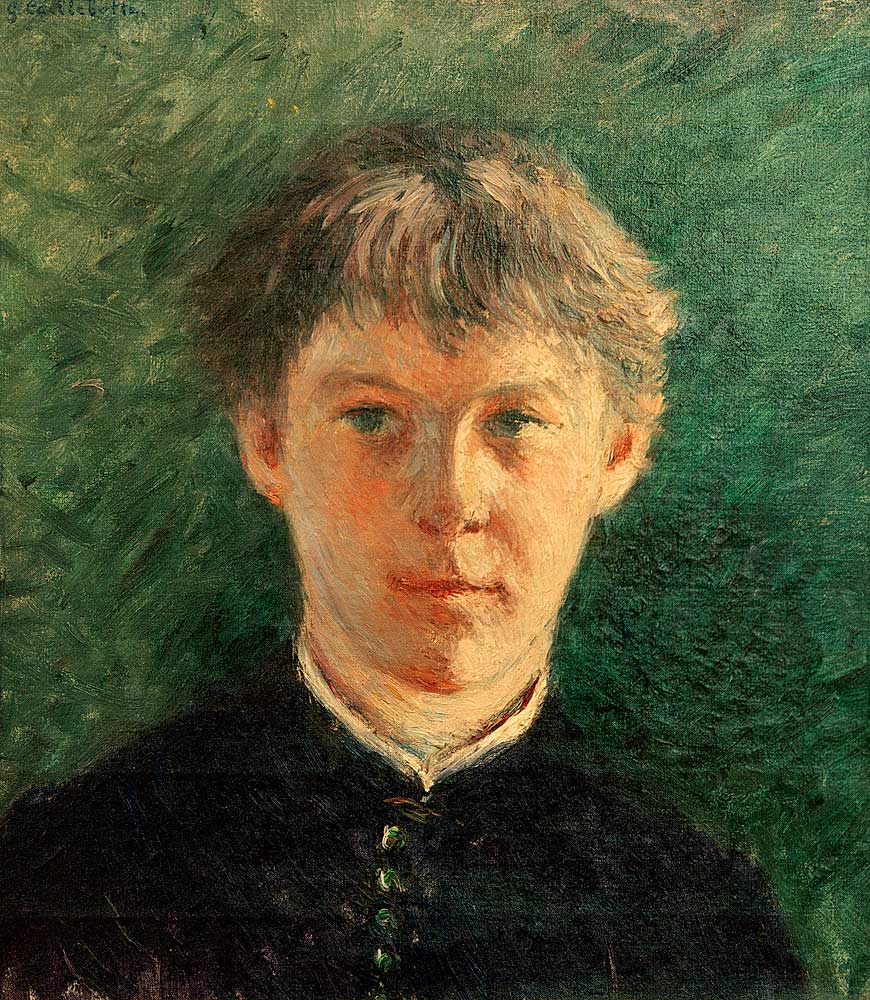 Portrait d'un écolier - Caillebotte - Reproductions de tableaux et peintures haut de gamme