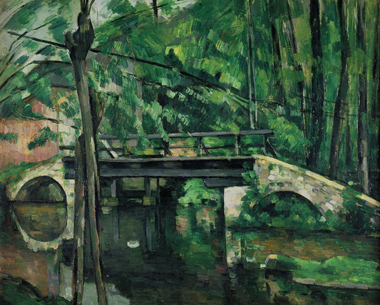 Le pont à Maincy - Paul Cézanne - Reproductions de tableaux et peintures haut de gamme