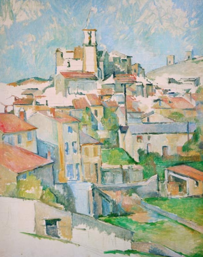 Gardanne (vue verticale) - Paul Cézanne - Reproductions de tableaux et peintures haut de gamme