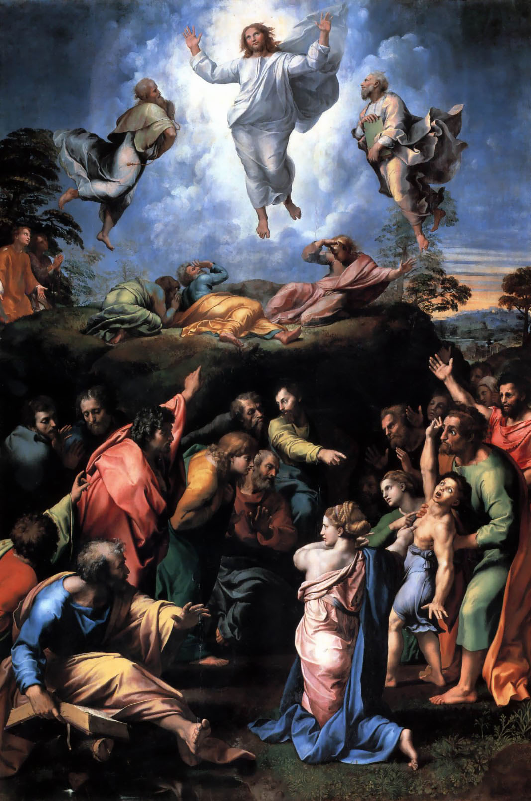 La Transfiguration - Raphaël (peintre) - Reproductions de tableaux et peintures haut de gamme