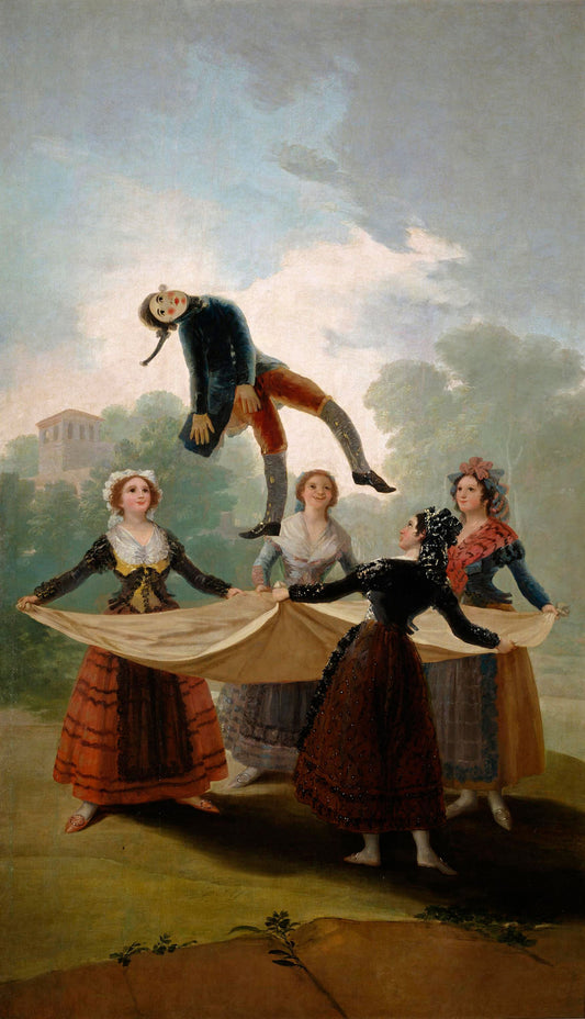 La mauviette - Francisco de Goya - Reproductions de tableaux et peintures haut de gamme