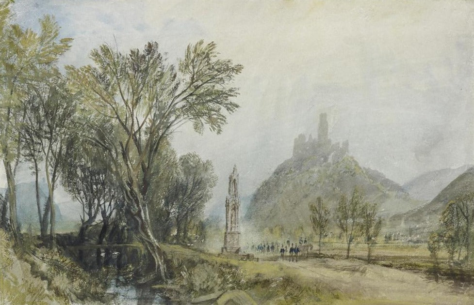 Goesberg et Hochkreuz - William Turner - Reproductions de tableaux et peintures haut de gamme