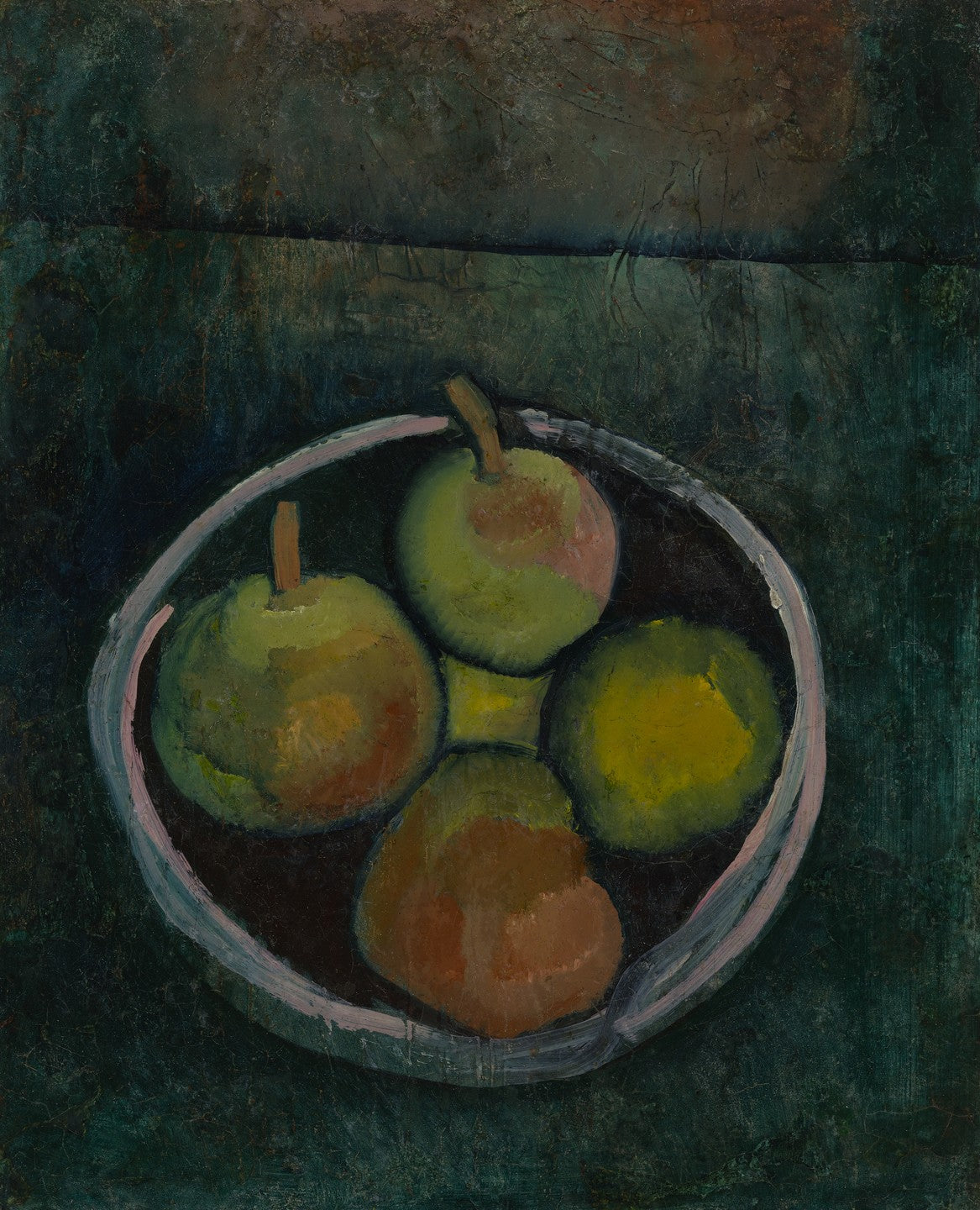 Nature morte avec quatre pommes - Paul Klee - Reproductions de tableaux et peintures haut de gamme