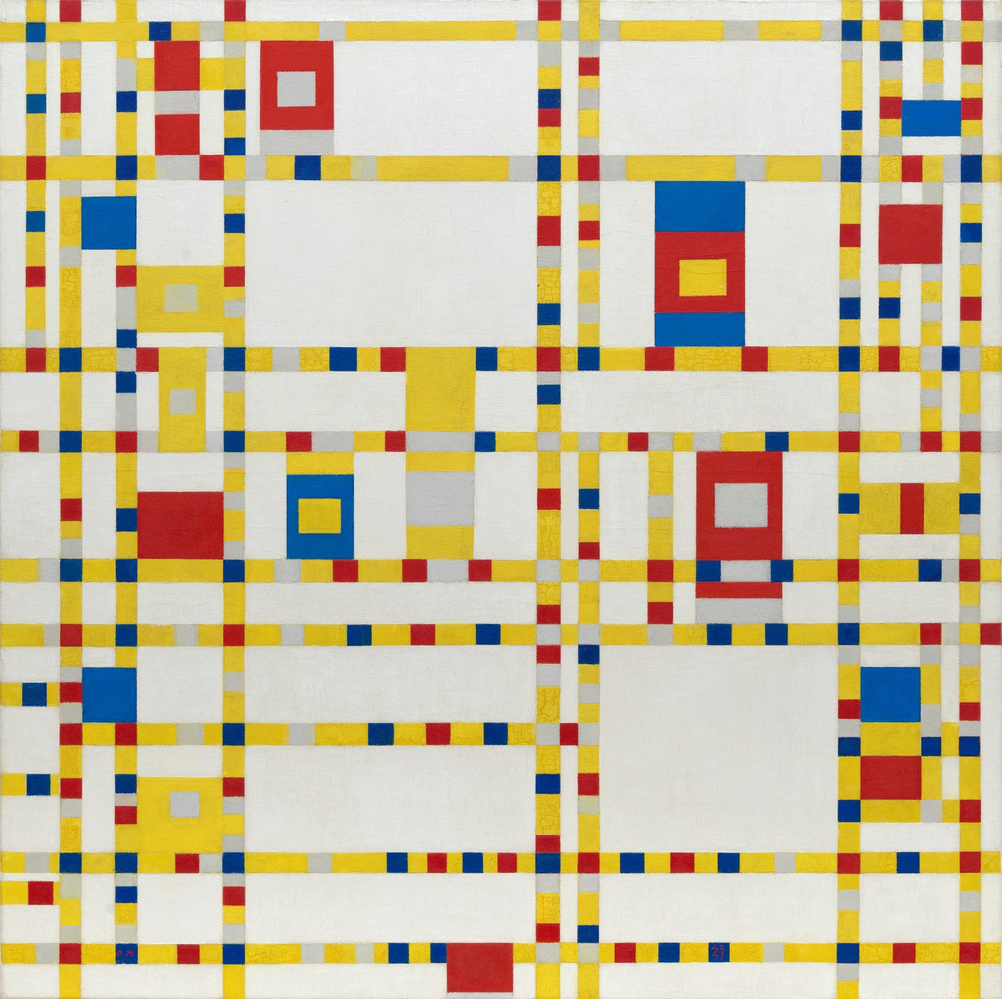 Broadway Boogie-Woogie - Mondrian - Reproductions de tableaux et peintures haut de gamme