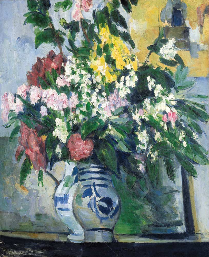 Deux vases avec des fleurs - Paul Cézanne - Reproductions de tableaux et peintures haut de gamme