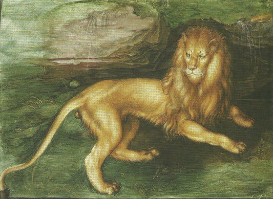 Lion - Albrecht Dürer - Reproductions de tableaux et peintures haut de gamme