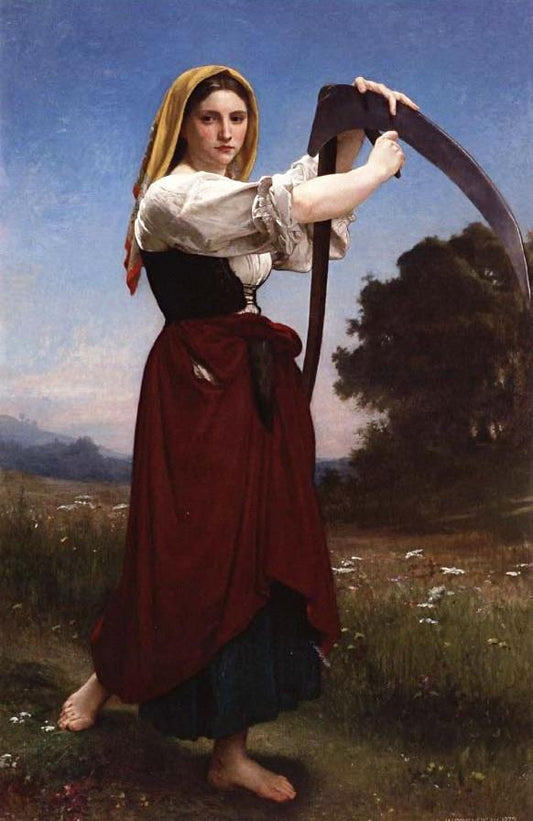 Le faucheur - William Bouguereau - Reproductions de tableaux et peintures haut de gamme