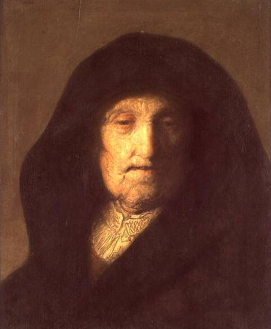 La mère de l'artiste - Rembrandt van Rijn - Reproductions de tableaux et peintures haut de gamme