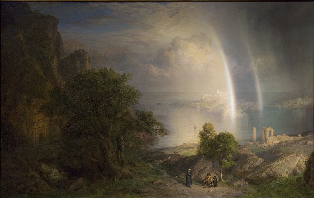 La Mer Égée - Frederic Edwin Church - Reproductions de tableaux et peintures haut de gamme