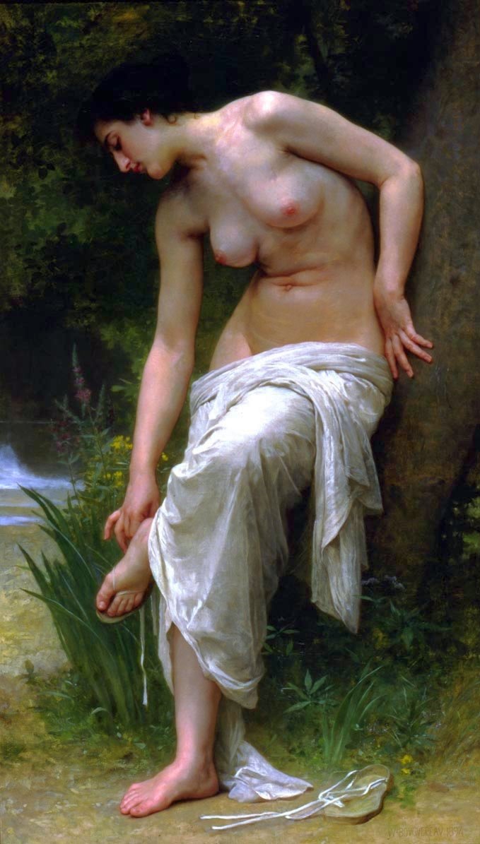 Après le bain, 1894 - William Bouguereau - Reproductions de tableaux et peintures haut de gamme