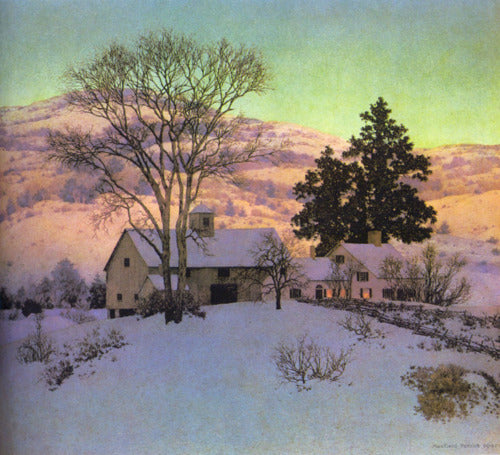 Afterglow - Maxfield Parrish - Reproductions de tableaux et peintures haut de gamme