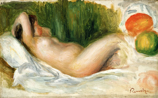 Nu couché - Pierre-Auguste Renoir - Reproductions de tableaux et peintures haut de gamme