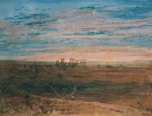 Stonehenge - William Turner - Reproductions de tableaux et peintures haut de gamme