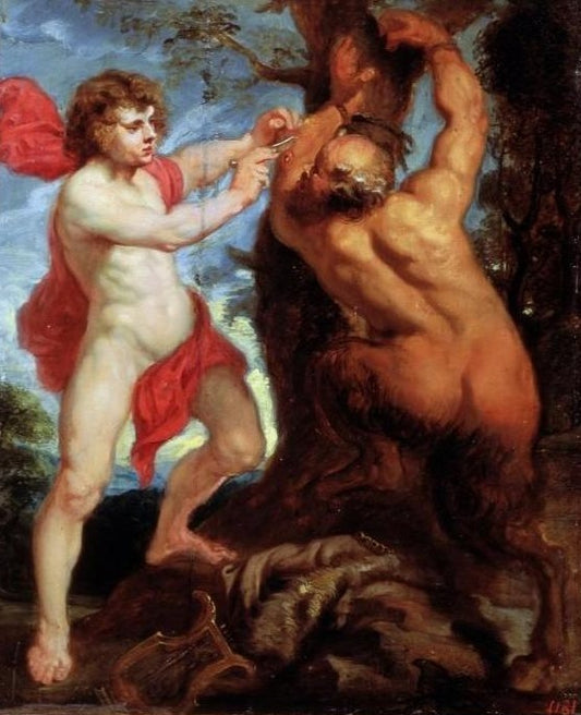 Apollo et Marsyas - Peter Paul Rubens - Reproductions de tableaux et peintures haut de gamme