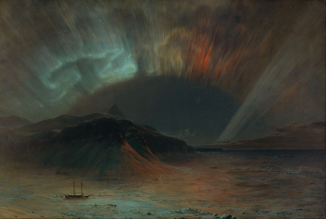 Aurora Borealis - Frederic Edwin Church - Reproductions de tableaux et peintures haut de gamme