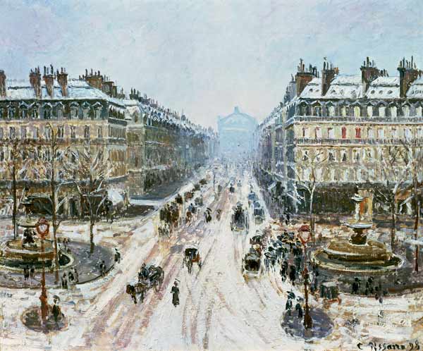 Avenue de l'Opéra - Edouard Manet - Reproductions de tableaux et peintures haut de gamme