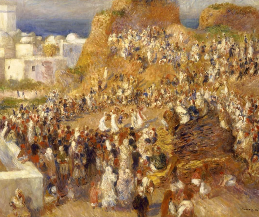 La Kasbah à Alger - Pierre-Auguste Renoir - Reproductions de tableaux et peintures haut de gamme