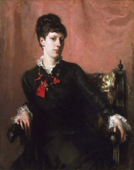 Portrait de Frances Sherborne Ridley Watts - John Singer Sargent - Reproductions de tableaux et peintures haut de gamme