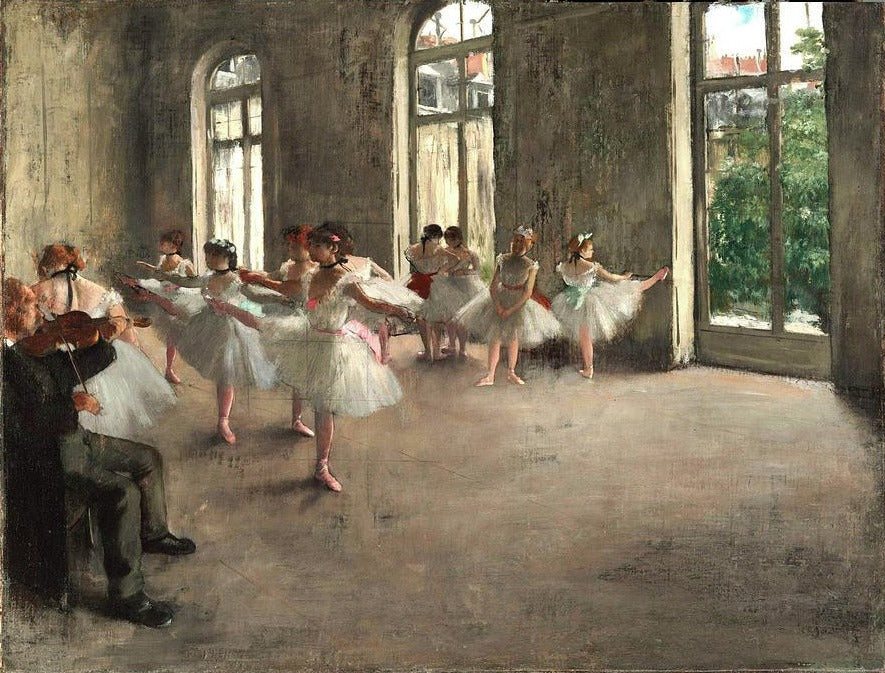 Répétition du ballet - Edgar Degas - Reproductions de tableaux et peintures haut de gamme