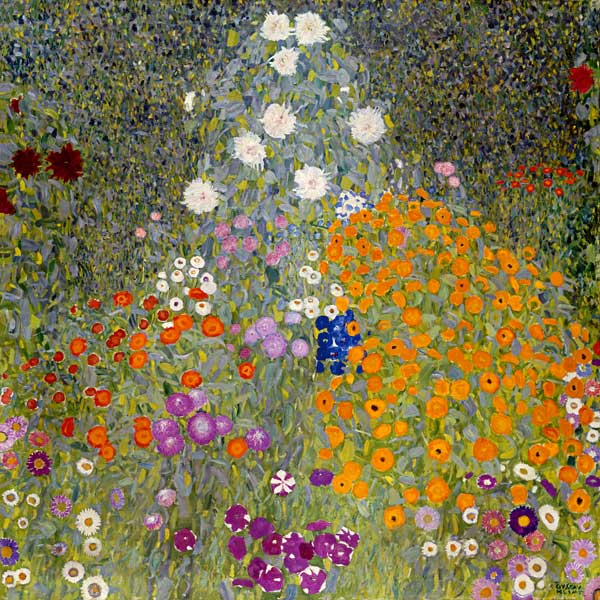 Jardin de cottage - Gustav Klimt - Reproductions de tableaux et peintures haut de gamme