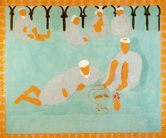 Café marocain - Matisse - Reproductions de tableaux et peintures haut de gamme