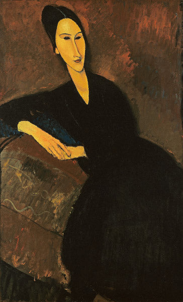 Portrait d'Anna Zborowska - Amedeo Modigliani - Reproductions de tableaux et peintures haut de gamme