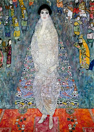 Portrait de Baronin Elisabeth Bachofen-Echt - Gustav Klimt - Reproductions de tableaux et peintures haut de gamme