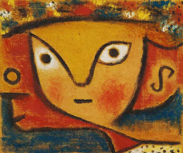 Fille de fleurs - Paul klee - Reproductions de tableaux et peintures haut de gamme