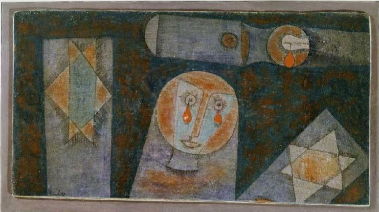 Déchirures sanglantes - Paul Klee - Reproductions de tableaux et peintures haut de gamme