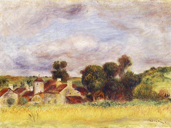 Campagne de Bretagne - Pierre-Auguste Renoir - Reproductions de tableaux et peintures haut de gamme