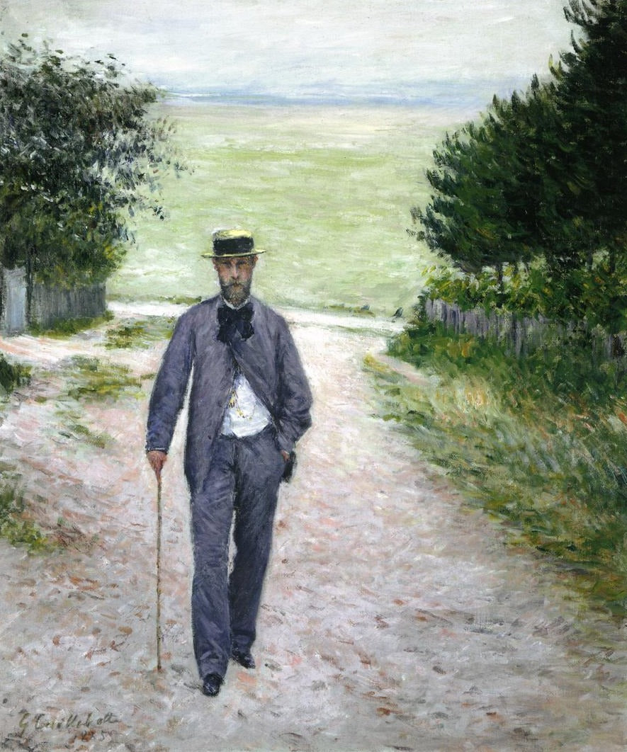 Au bord de la mer - Caillebotte - Reproductions de tableaux et peintures haut de gamme