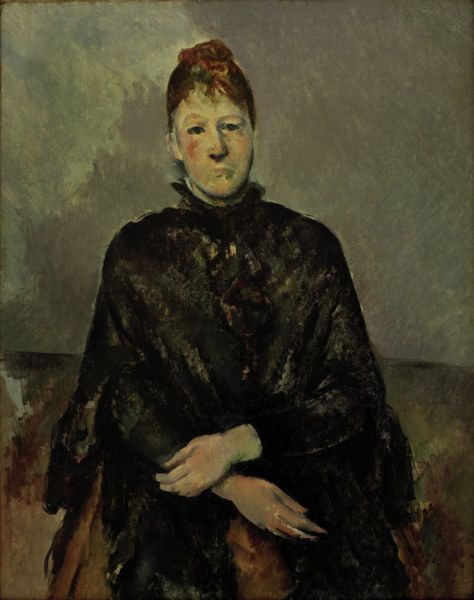 Portrait de Mme Cézanne - Paul Cézanne - Reproductions de tableaux et peintures haut de gamme