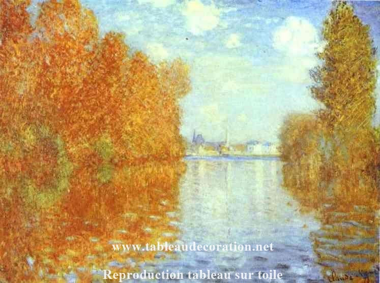 Tableau automne - Monet - Reproductions de tableaux et peintures haut de gamme