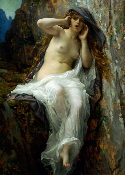 Écho - Alexandre Cabanel - Reproductions de tableaux et peintures haut de gamme