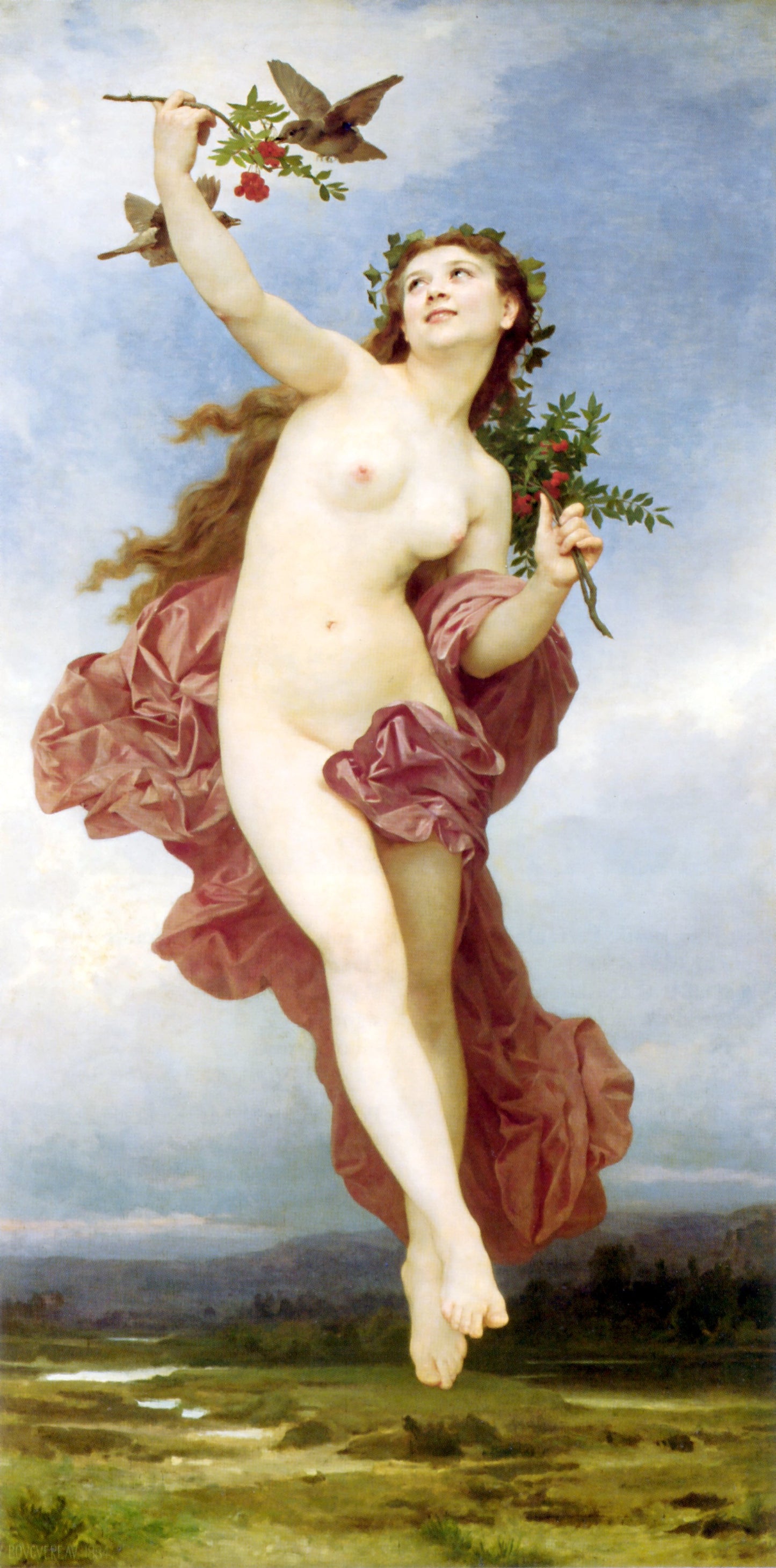 Jour - William Bouguereau - Reproductions de tableaux et peintures haut de gamme