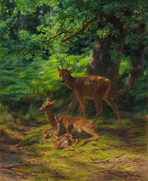 Deer in Repose - Rosa Bonheur - Reproductions de tableaux et peintures haut de gamme