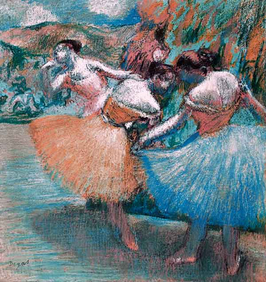 Trois danseuses - Edgar Degas - Reproductions de tableaux et peintures haut de gamme